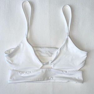 White Tavik Juliet Bikini Top